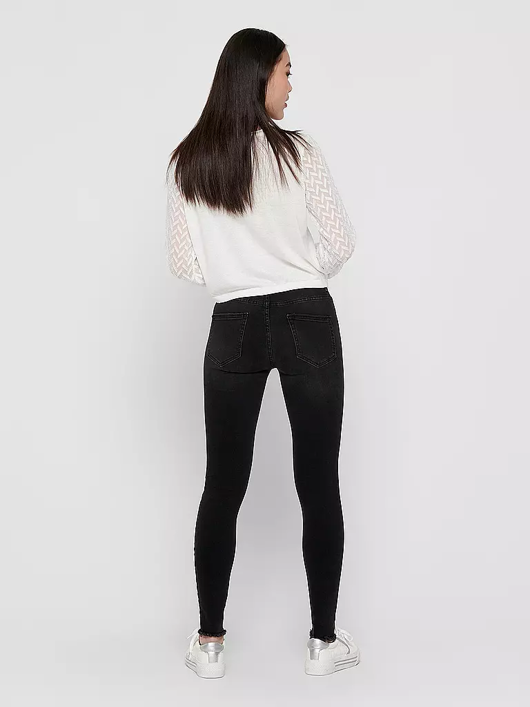 ONLY | Jeans Skinny Fit 7/8 ONLBLUSH | Nero