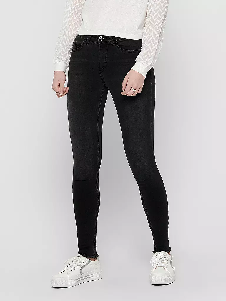ONLY | Jeans Skinny Fit 7/8 ONLBLUSH | Nero