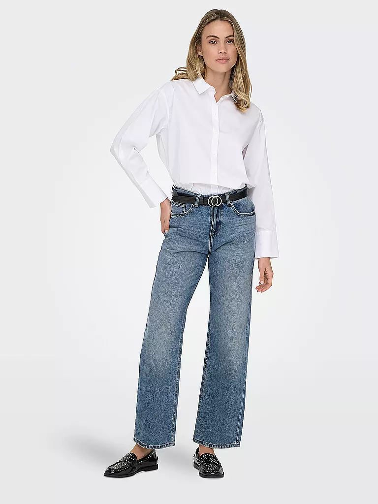 ONLY | Jeans Straight Fit ONLELLA-RILEY | Blu