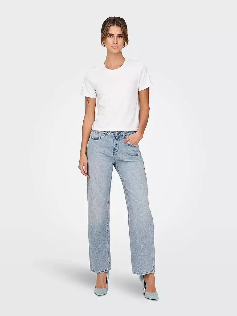 ONLY | Jeans Straight Fit ONLELLA-RILEY | Blu chiaro