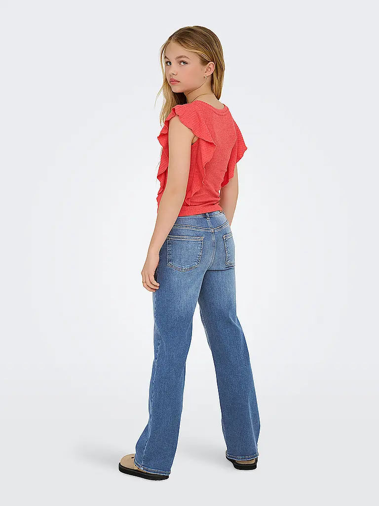 ONLY | Jeans wide fit da ragazza | Blu