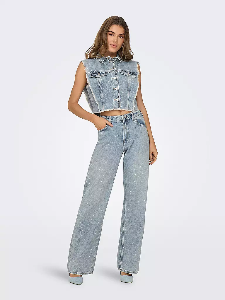 ONLY | Jeans Wide Fit ONLCOBAIN | Blu chiaro