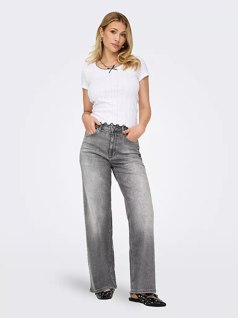 ONLY | Jeans Wide Fit ONLMADISON | Grigio chiaro