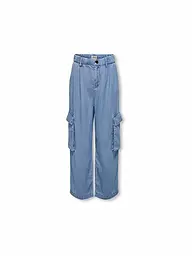 ONLY | Jeans wide leg da ragazza KOGSAFARI | Blu