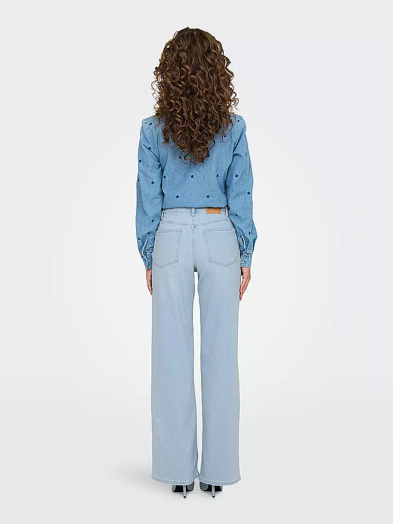 ONLY | Jeans Wide Leg Fit ONLMADISON BLUSH | Blu chiaro