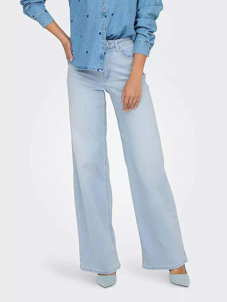 ONLY | Jeans Wide Leg Fit ONLMADISON BLUSH | Blu chiaro