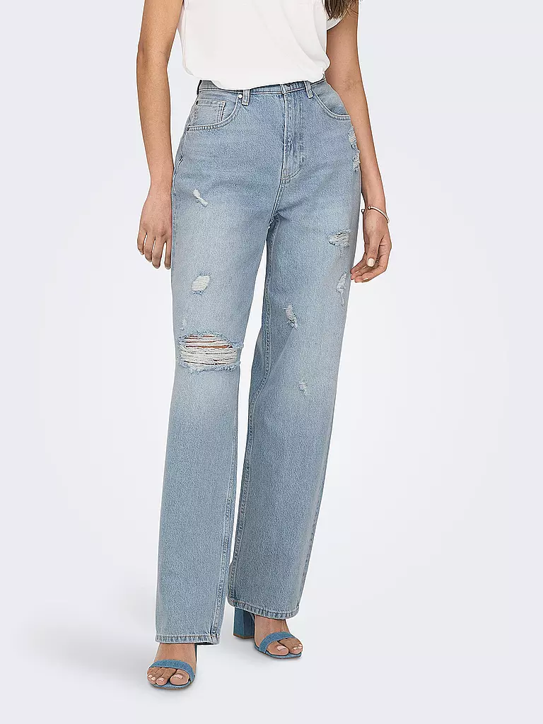 ONLY | Jeans wide leg ONLDEAN  | Blu chiaro