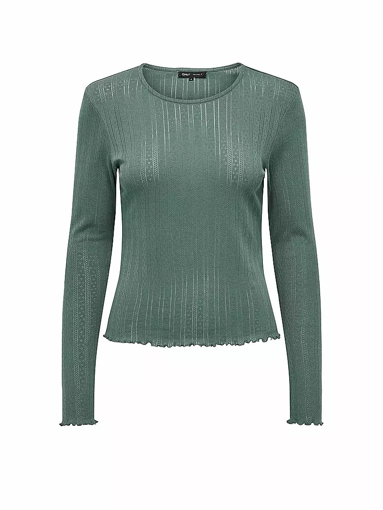 ONLY | Langarmshirt ONLCARLOTTA | Verde scuro
