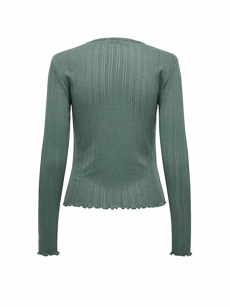 ONLY | Langarmshirt ONLCARLOTTA | Verde scuro