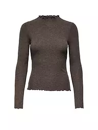 ONLY | Langarmshirt ONLEMMA | Marrone
