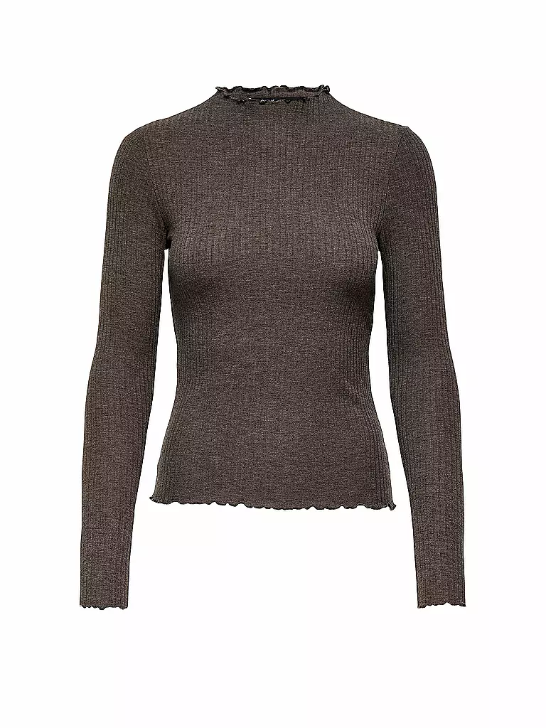ONLY | Langarmshirt ONLEMMA | Marrone