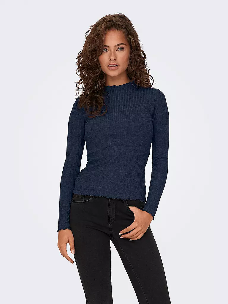 ONLY | Langarmshirt ONLEMMA | Blu scuro