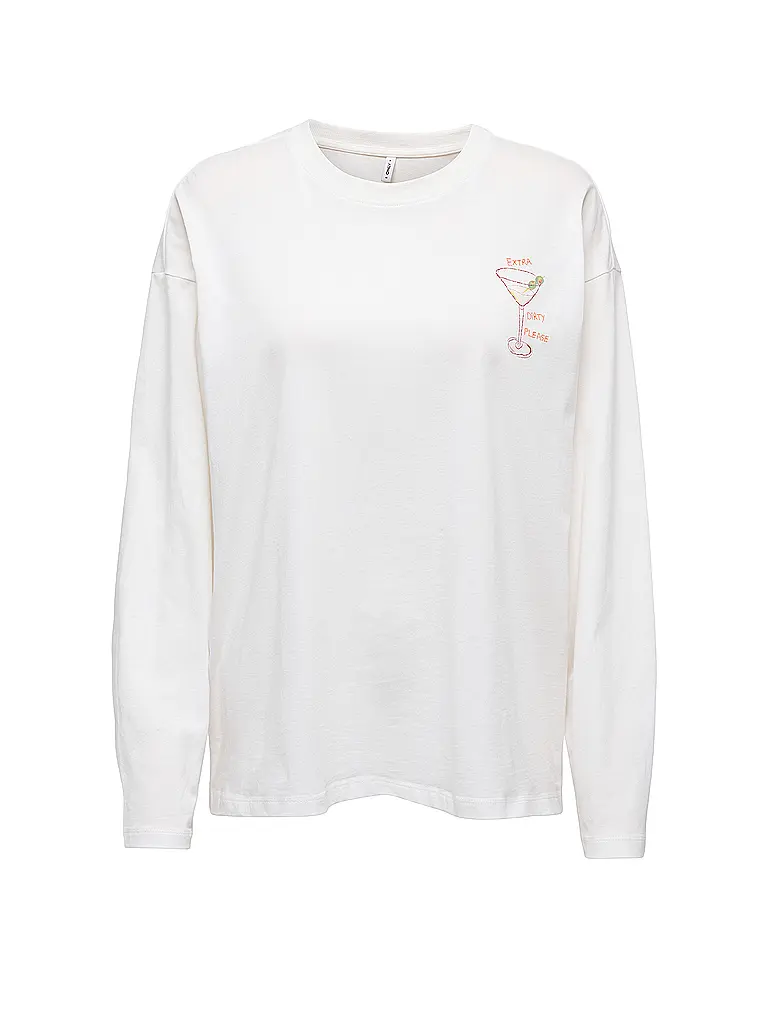 ONLY | Langarmshirt ONLVIVVI | Crema
