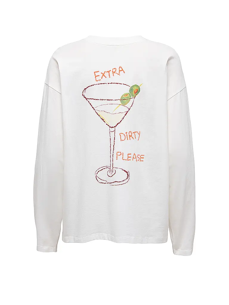 ONLY | Langarmshirt ONLVIVVI | Crema