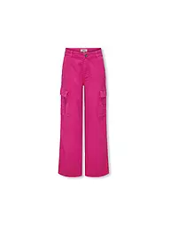 ONLY | Pantaloni cargo da ragazza KOGYARROW-VOX | Fucsia