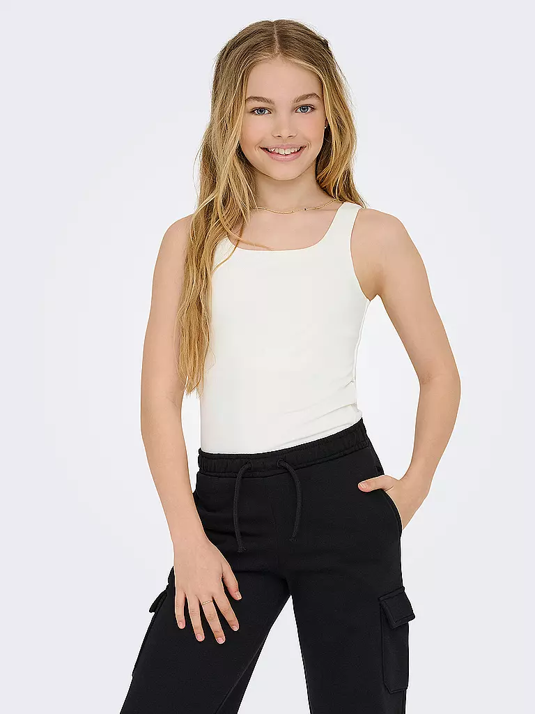 ONLY | Mädchen Top KOGEA | Bianco