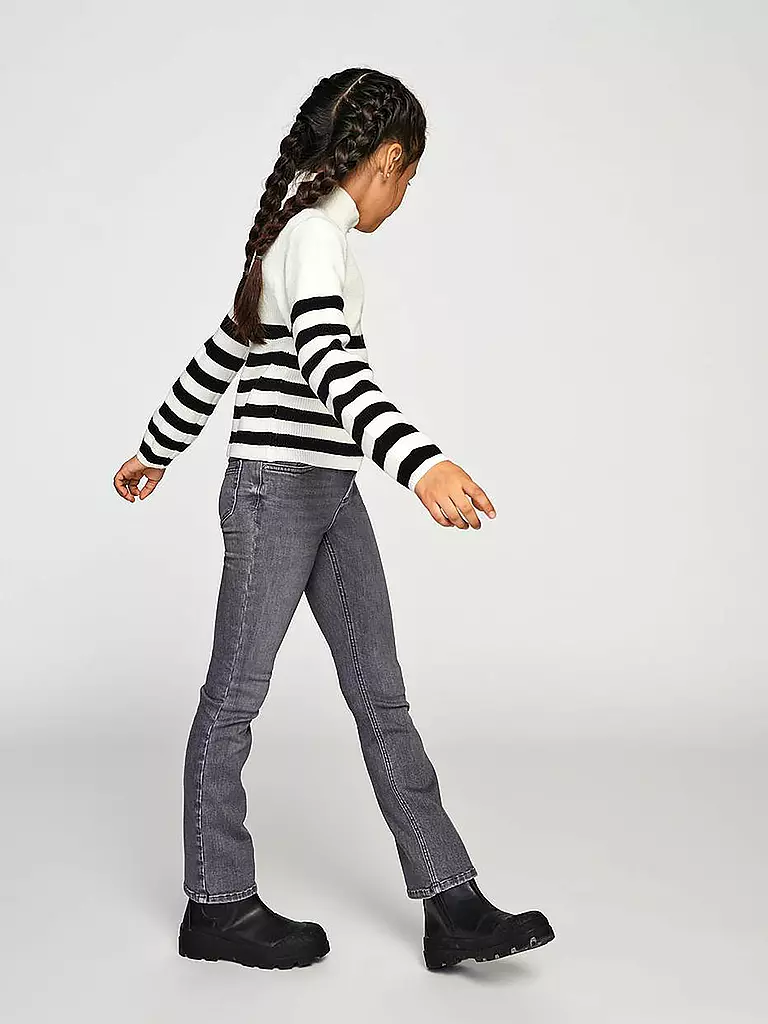 ONLY | Mädchen Troyer Pullover  | Bianco