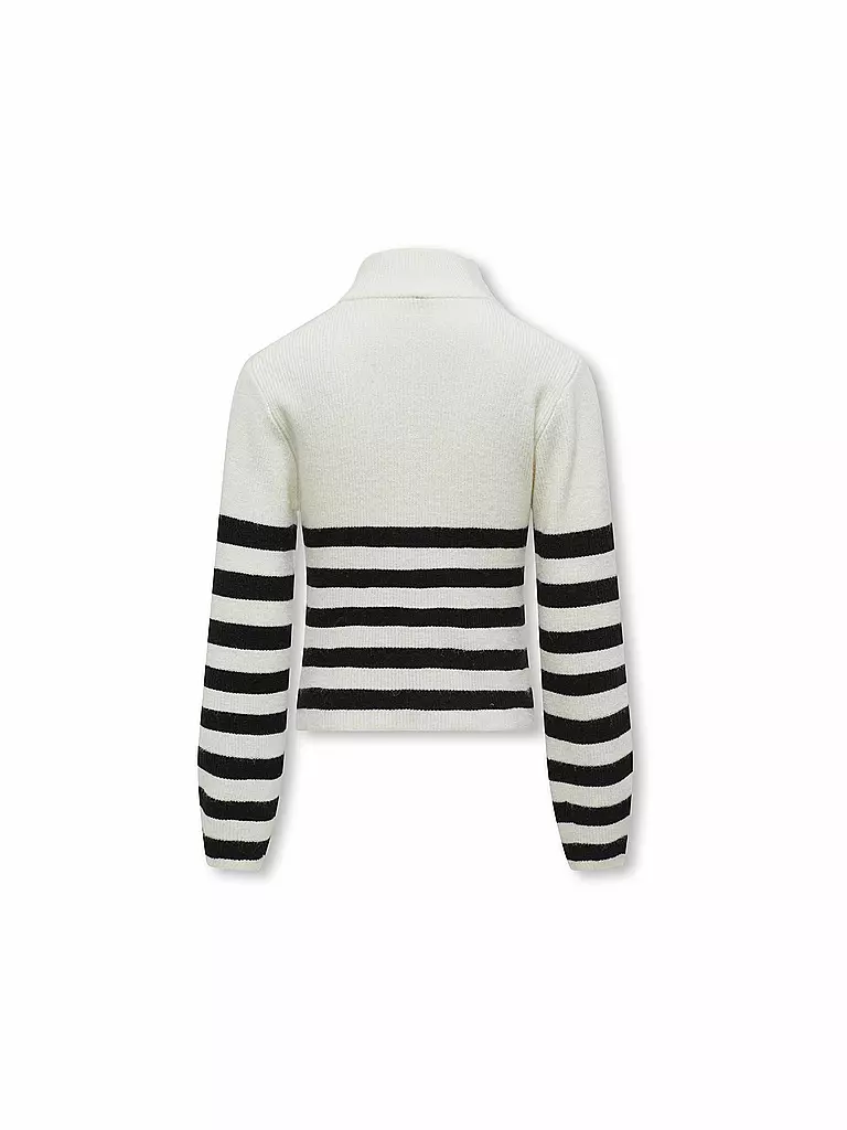 ONLY | Mädchen Troyer Pullover  | Bianco