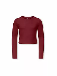 ONLY | Maglietta a maniche lunghe da ragazza KOGBINA | Rosso scuro