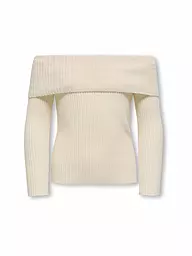 ONLY | Maglietta a maniche lunghe da ragazza KOGKATIA | Crema