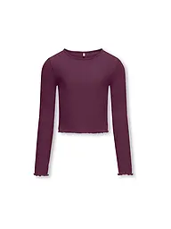 ONLY | T-shirt da ragazza KOGNELLA | Rosso scuro