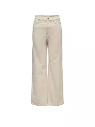 ONLY | Pantaloni a coste a gamba larga ONLHOPE | Crema