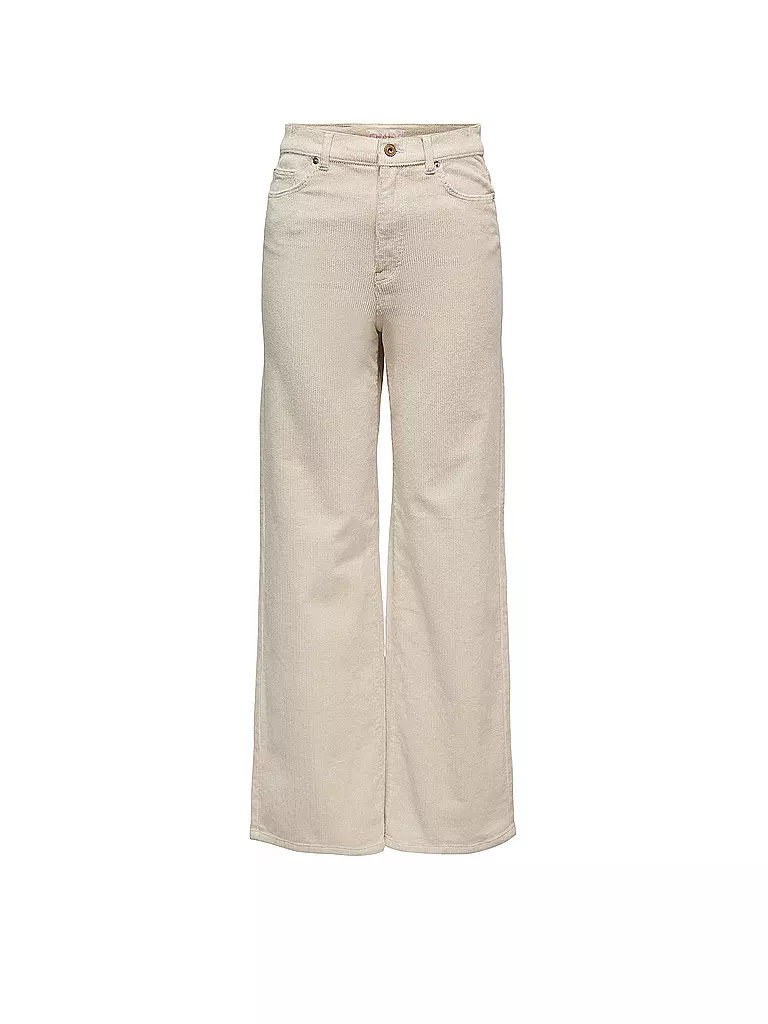 ONLY | Pantaloni a coste ONLHOPE | Crema