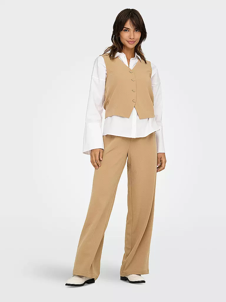 ONLY | Pantaloni business ONLTHANA | Marrone chiaro
