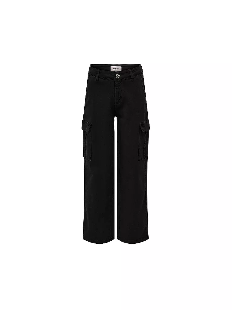ONLY | Pantaloni cargo da ragazza KOGYARROW-VOX | Nero