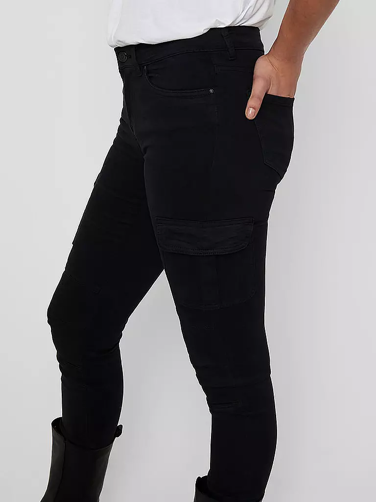 ONLY | Pantaloni cargo skinny fit ONLMISSOURI | Nero
