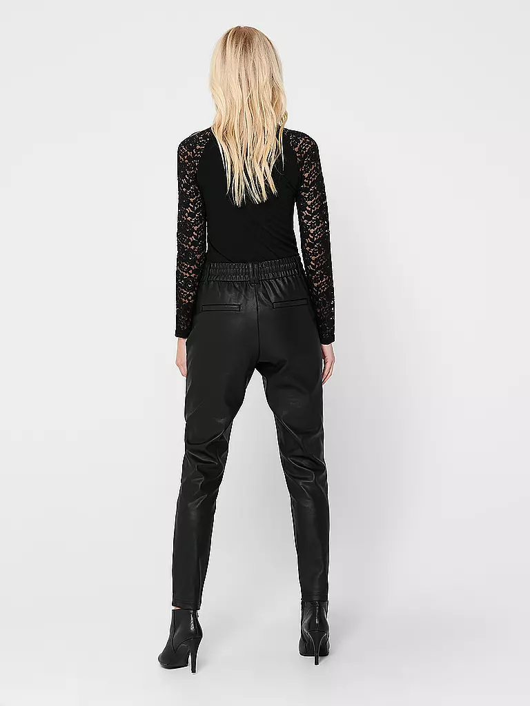 ONLY | Pantaloni effetto pelle Jogging Fit ONLPOPTRASH |
