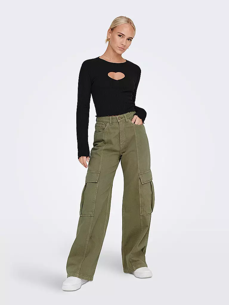 ONLY | Pantaloni Marlene ONLHOPE | Oliva