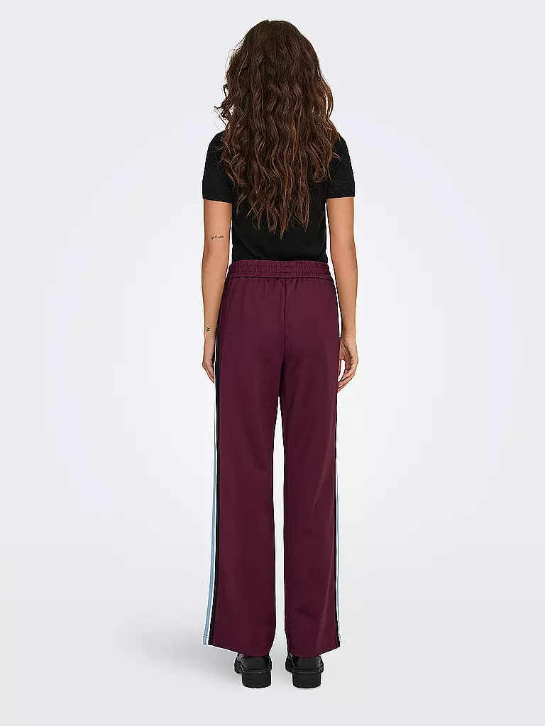 ONLY | Pantaloni Marlene ONLWARM | Rosso scuro