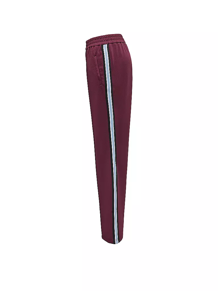ONLY | Pantaloni Marlene ONLWARM | Rosso scuro