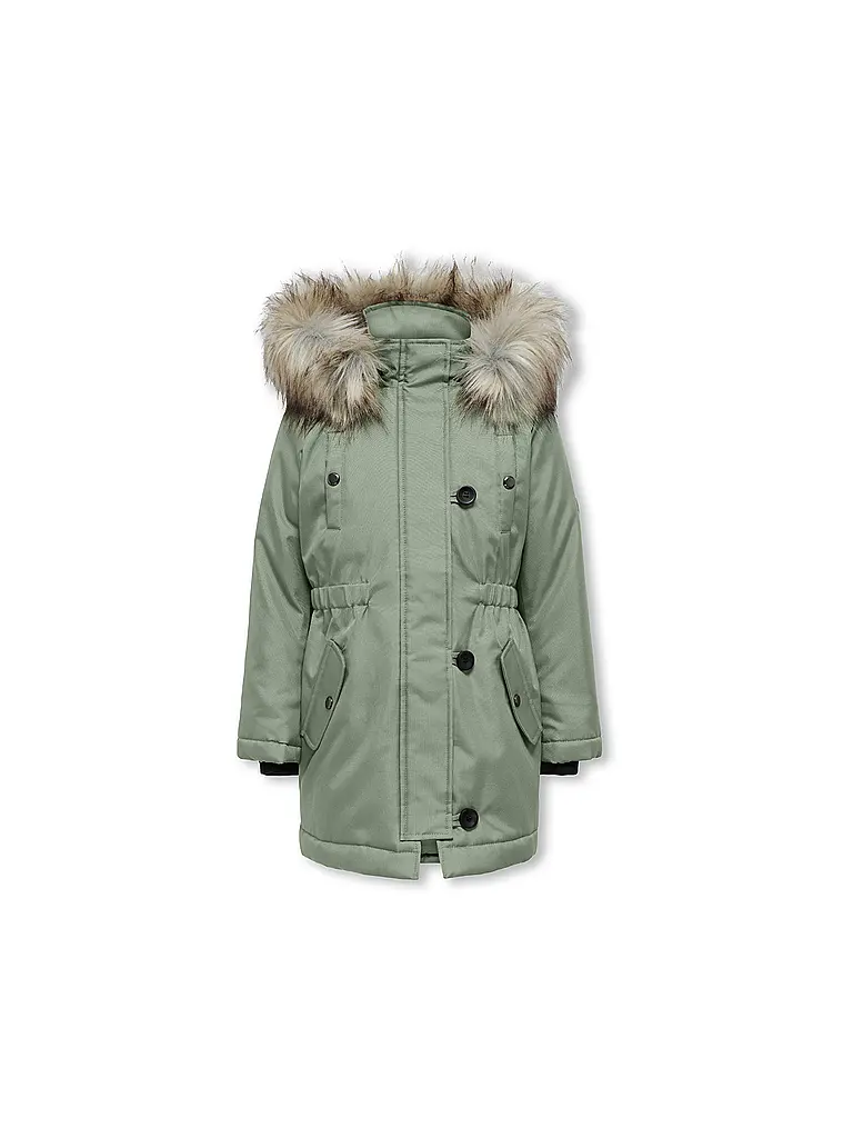 ONLY | Parka da ragazza KOGIRIS | Verde chiaro