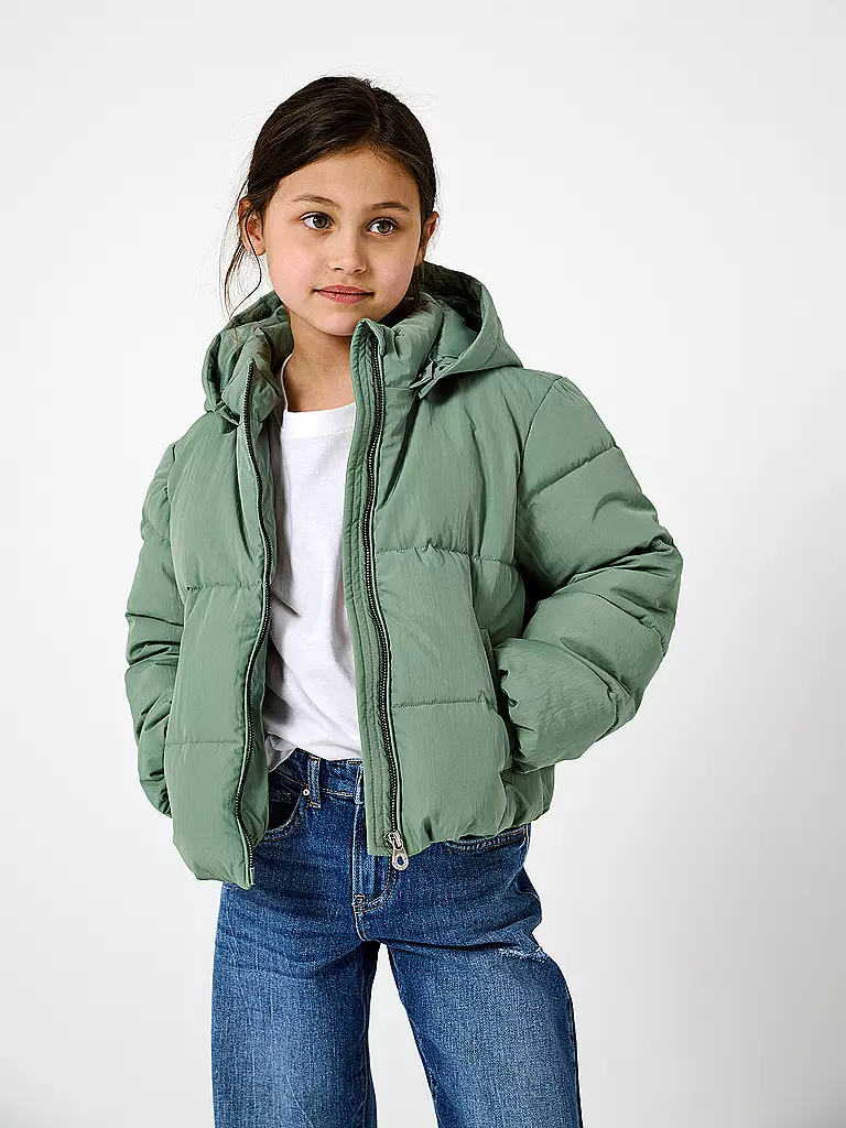 ONLY | Piumino da ragazza KOGDOLLY | Verde chiaro