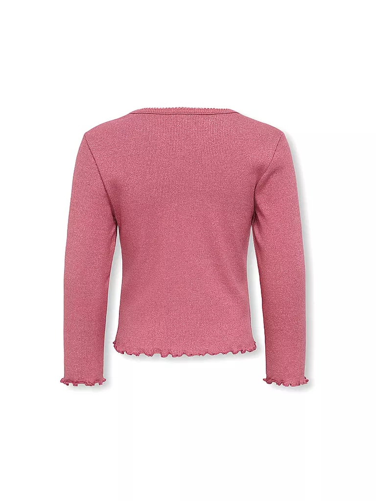 ONLY | Produktname: Mädchen Langarmshirt KMGTRINNY
Marke: ONLY
Farbe: rosa
Kategorien: Moda,Bambini,Ragazze
Ärmellänge: Manica lunga
Ausschnitt: Girocollo
Material: Jersey,Cotone,Elasticizzato
Musterung: Tinta unita
Passform (Oberbekleidung): Slim
Stil: Youn |
