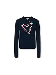 ONLY | Pullover da ragazza KOGXMAS | Blu scuro