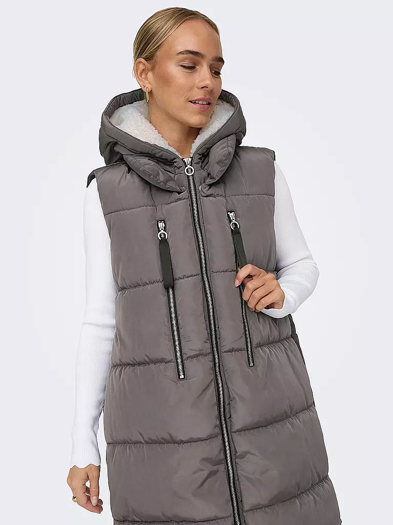 ONLY | Steppgilet ONLNEWNORA | Grigio