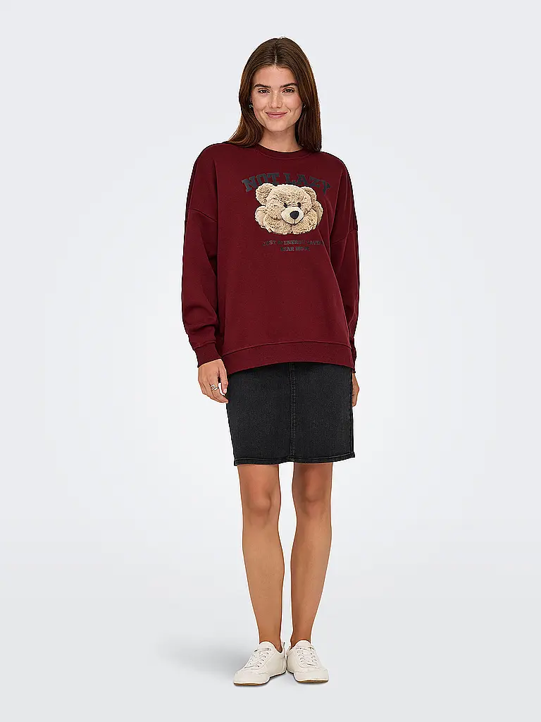 ONLY | Sweater ONLBILA | Rosso scuro