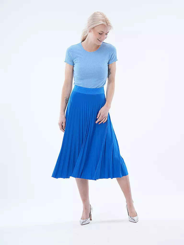 ONLY | T-Shirt Cropped ONLEMMA | Blu chiaro