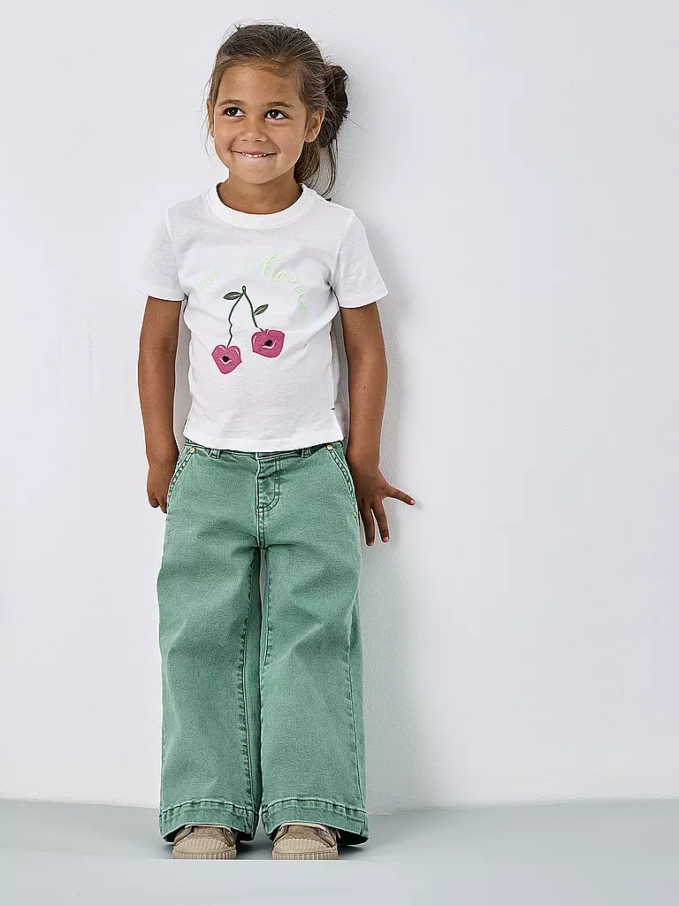 ONLY | T-shirt da ragazza KMGCANDY | Bianco