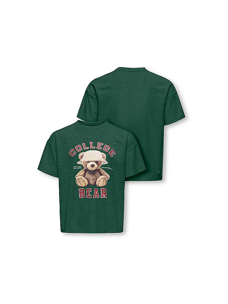 ONLY | T-shirt da ragazza KOGBILLIE | Verde