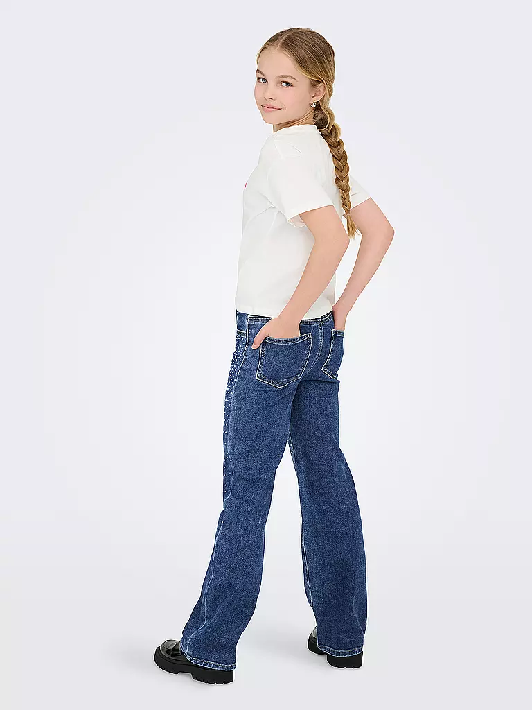 ONLY | T-shirt da ragazza KOGMAIKEN LIFE CROPHEART | 