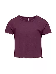 ONLY | T-shirt da ragazza KOGNELLA | Rosso scuro