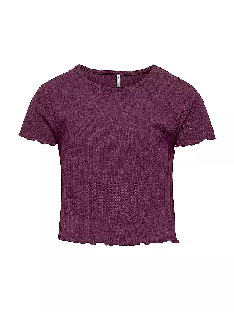 ONLY | T-shirt da ragazza KOGNELLA | Rosso scuro