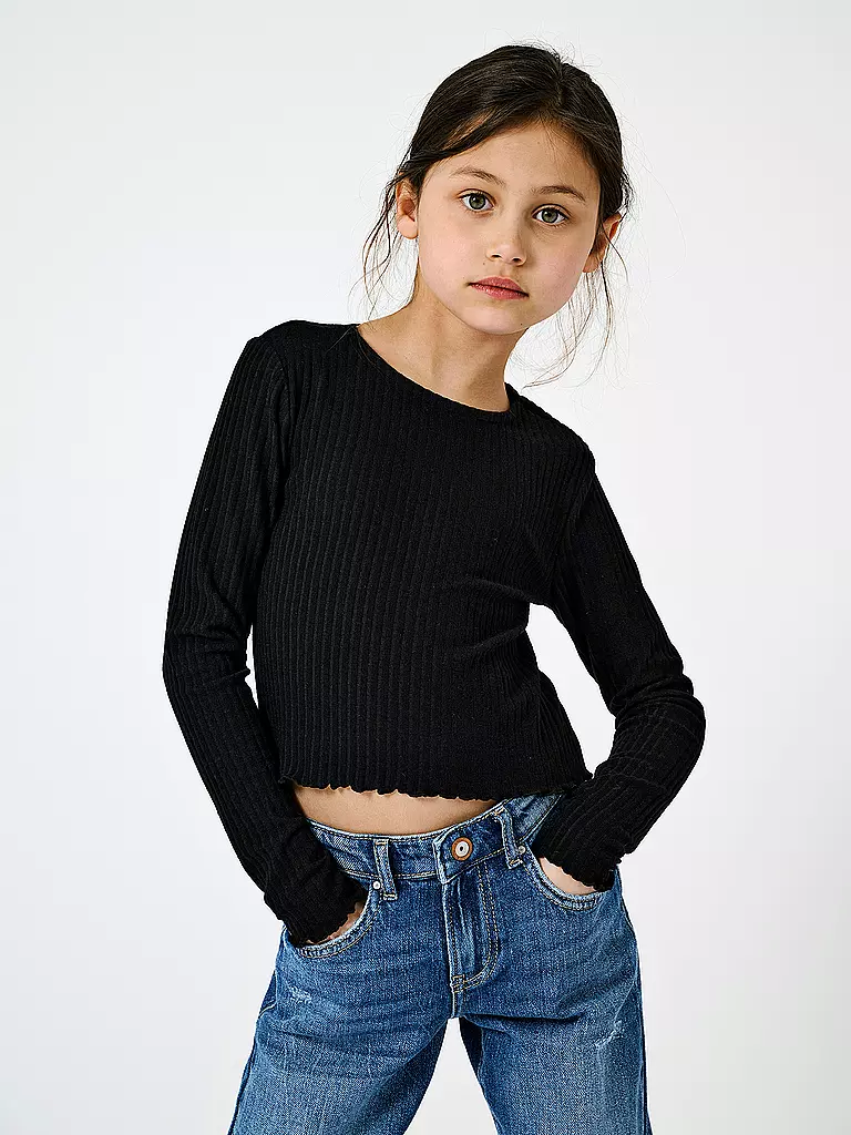 ONLY | T-shirt da ragazza KOGNELLA | Nero