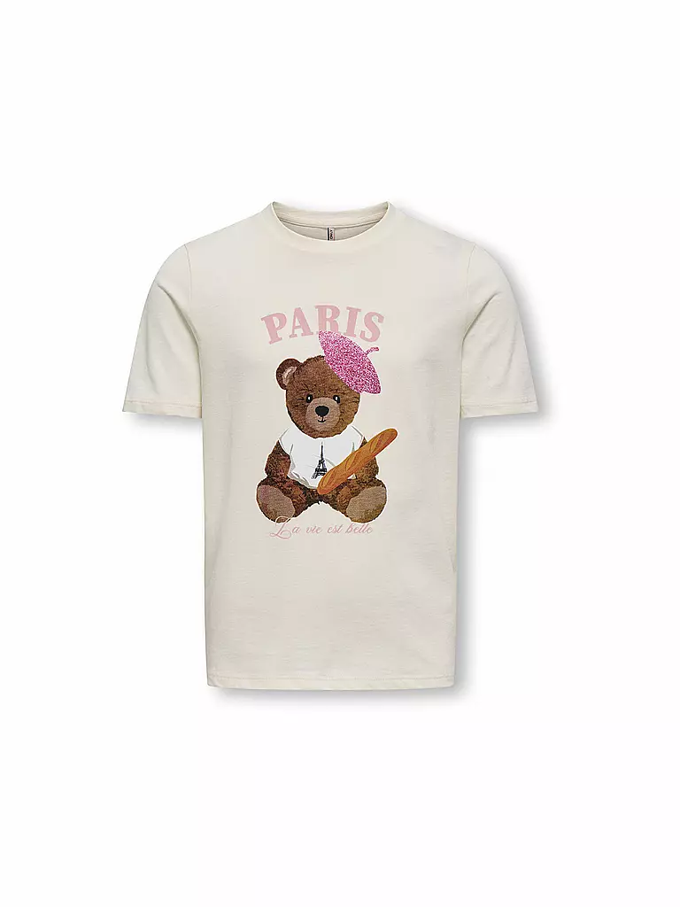 ONLY | T-shirt da ragazza KOGROSA REG. | Bianco