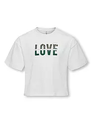 ONLY | T-shirt da ragazza KOGTANYA | Bianco
