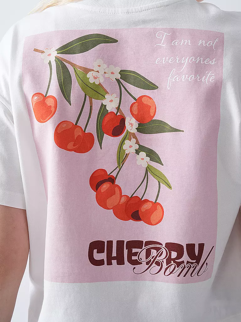 ONLY | T-shirt ONLANNBEL LIFE | Crema